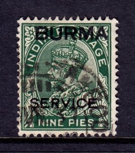 Burma - Scott #O3 - Used - Crease LR - SCV $2.00