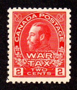 CANADA MR2 MNH SCV $65.00 BIN $39.00 ROYALTY, WAR TAX