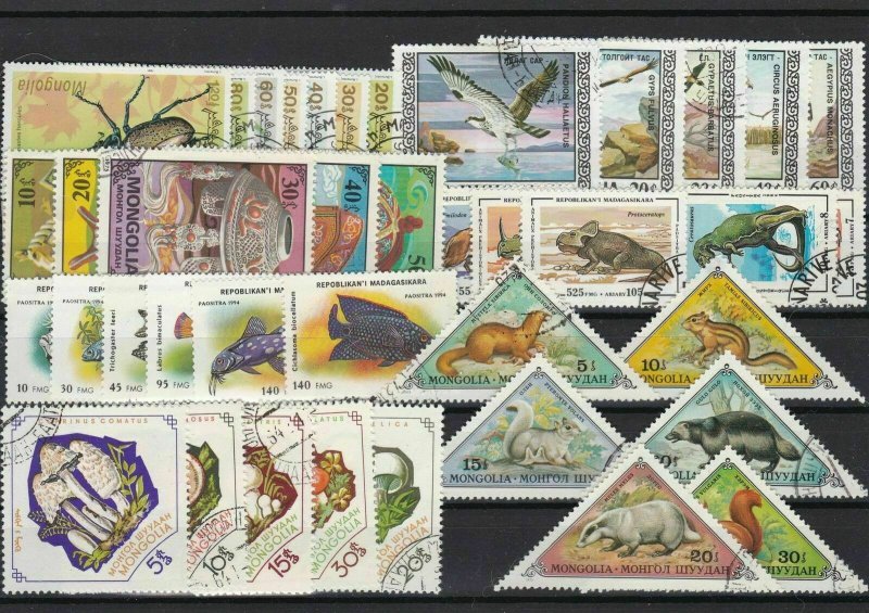 mongolia stamps ref r10898