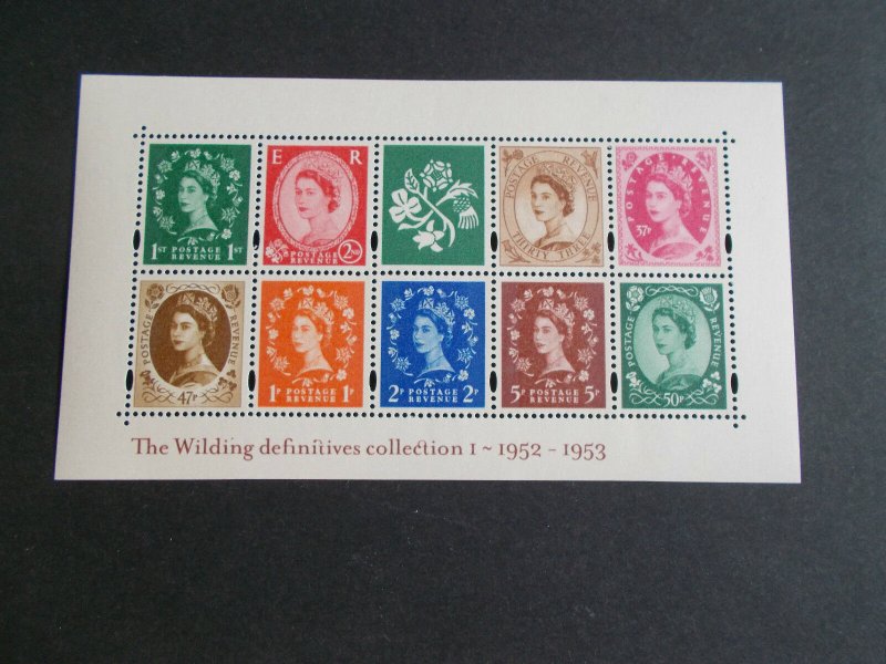 GB QEII 2002 Wilding Collection Miniature Sheet I MS2326 Cat £10 Superb M/N/H 