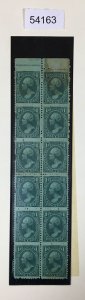 US STAMPS # REVENUE UNUSED BLOCK LOT #54163