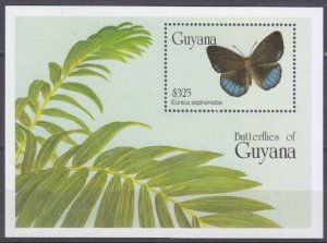 1994 Guyana 4749/B425 Butterflies 6,50 €