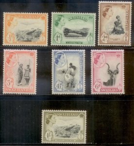 Swaziland 1956 SC# 55-61 MNH-OG E32