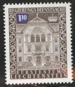 LIECHTENSTEIN Scott o68 MNH** official