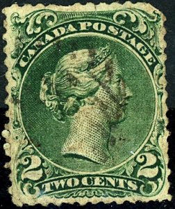 Canada #24A Used Watermark