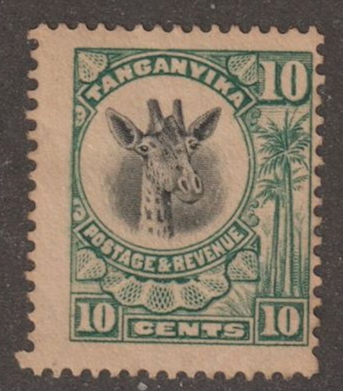 Tanganyika Scott# 12 1922 VF MNG