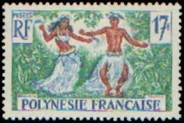 French Polynesia #193-194, Complete Set(2), 1960, Never Hinged