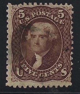 76a, FINE, SCARCE SHADE, SCOTT $400