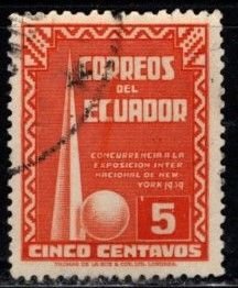 Ecuador - #389 Trylon & Perisphere - Used