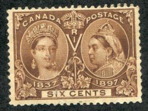 Canada - Sc# 55 Unused F-VF, LH - S8125