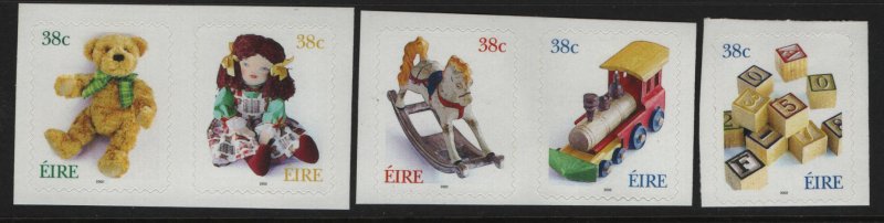 IRELAND  1379-1383  MNH  TOYS, YEAR OF THE HORSE SET 2003