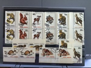 Romania Animals in the Wild stamps  R26621 
