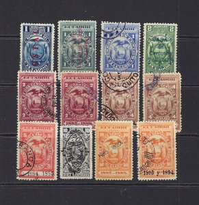 Ecuador:Timbre Fiscals, Revenue Stamps, 1917-18  FREE SHIPPING
