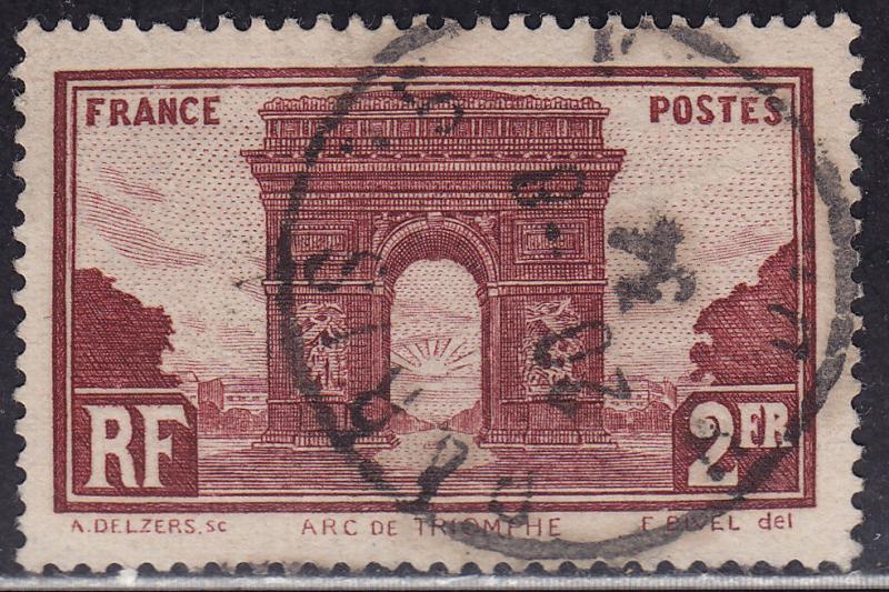 France 263 USED 1931 Arc de Triomphe