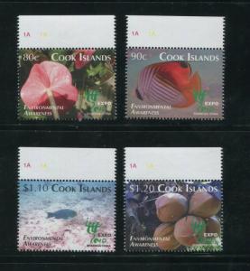 2010 Cook Islands Expo Shanghai Postage Stamps #1338-1341 Mint Never Hinged Set