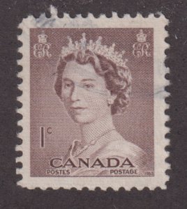 Canada 325 Queen Elizabeth II, Karsh Portrait 1¢ 1953