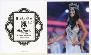 2010 Gibraltar Miss World Set SGMS1363 Unmounted Mint