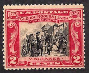 651 Mint,OG,VLH... SCV $0.75