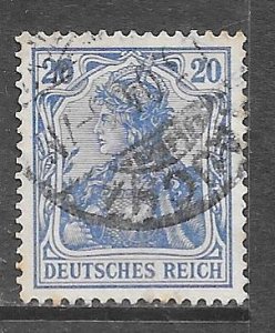 Germany 69: 20pf Germania, used, F-VF