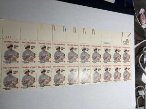 Scott 1910 Nursing 2 columns 20 stamps From UL sheet M NH OG ach