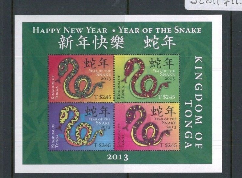 Kingdom of Tonga #1196 MNH Souvenir Sheet / Happy New Year of The Snake - FOS103