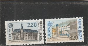 France  Scott#  2218-2219  MNH  (1990 Post Offices)