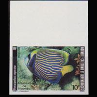 NEW CALEDONIA 1985 - Scott# 535 Fish Imperf. 10f NH