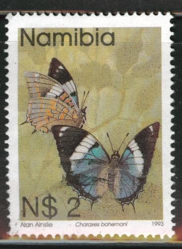 Nambia Scott 753 Used 1993-1994 Butterfly stamp