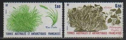 FSAT TAAF MNH sc# 126-7 Plants 2012CV $2.70