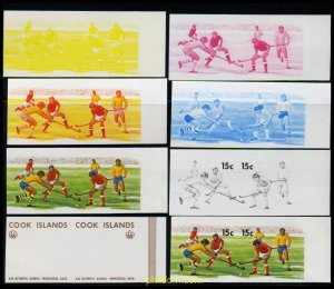 206622 MNH COOK Islas 1976 21 JUEGOS OLIMPICOS VERANO MONTREAL 1976