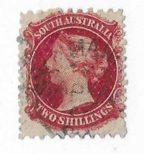 South Australia Sc #53f   perf 10 x 12 1/2   used VF