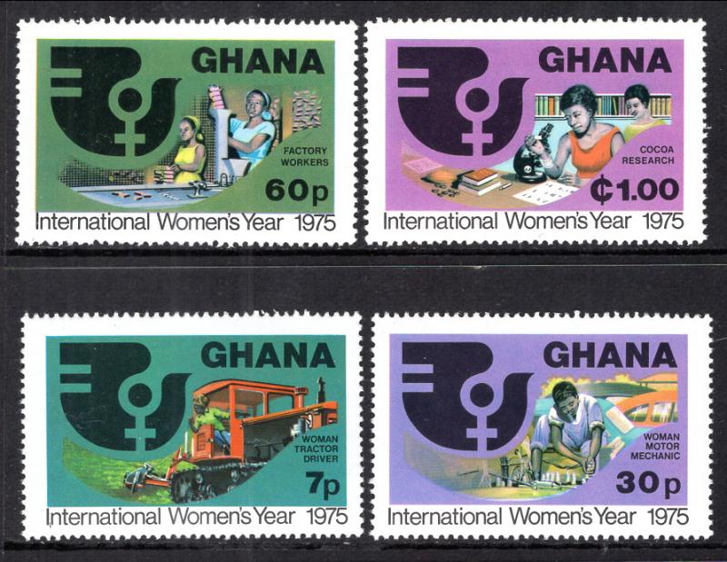 Ghana 554-557 MNH VF