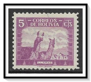 Bolivia #253 Llamas NG