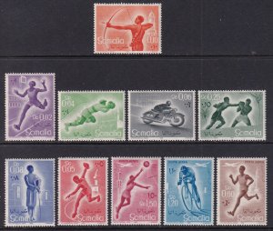 Somalia 221-227,C54-C56 MNH VF