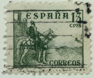 AlexStamps SPAIN #666 XF Used 