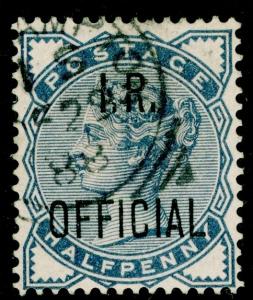 SgO5, ½d slate-blue, FINE used, CDS. Cat £29.