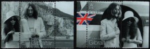 Gibraltar # 805 - 806 MNH