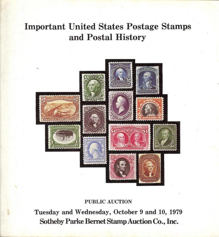 Sotheby's: Sale # S-37  -  Important United States Stamps...