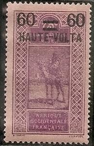 Burkina Faso (Upper Volta)  32 Mint OG 1922 Surcharge Defin.