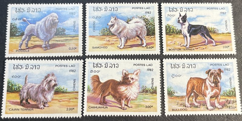 LAOS # 405-410--MINT NEVER/HINGED---COMPLETE SET---1982