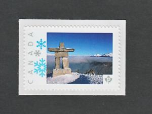 INUKSHUK ROCK STATUE =Sculpture = picture postage stamp MNH Canada 2013 [p3sn02]