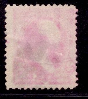 US Stamp #265 2c Carmine Washington USED SCV $3.50. Type I