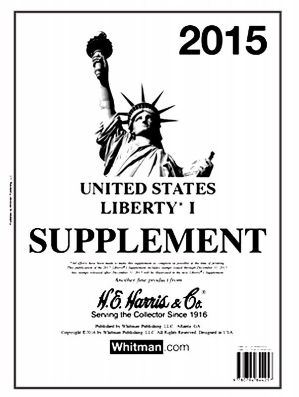 H E Harris Liberty 1 Supplement for Stamp issued in 2015 (Liberty I)