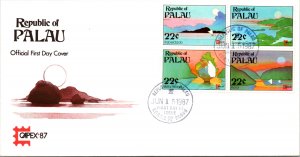 Palau, Worldwide First Day Cover, Stamp Collecting
