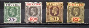 Ceylon 208-211 MH