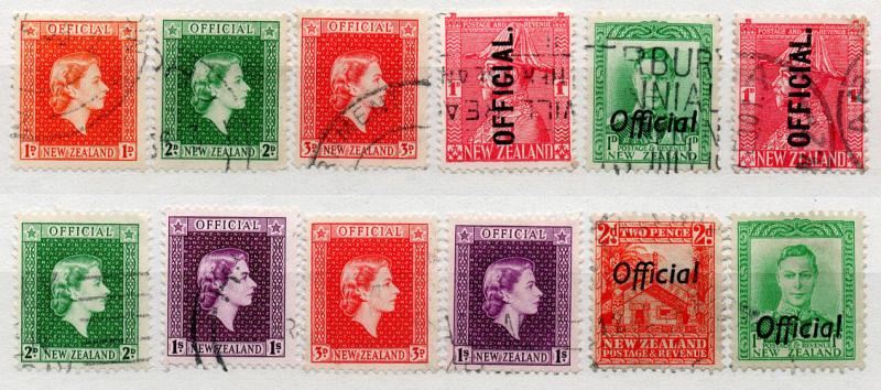 (I.B) New Zealand Postal : Officials Collection 