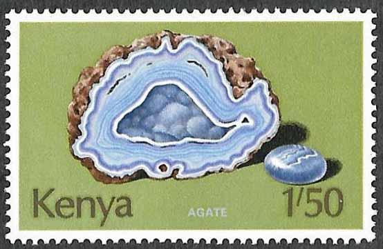 Kenya SC 106 - Agate - MNH - 1977