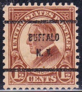 Precancel - Buffalo, NY PSS 633-61 - Bureau Issue