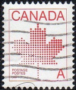 Canada 907 - Used - (30c) Stylized Maple Leaf (1981) +