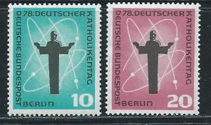 Germany Berlin 9N162-3 1958 Catholics set MLH